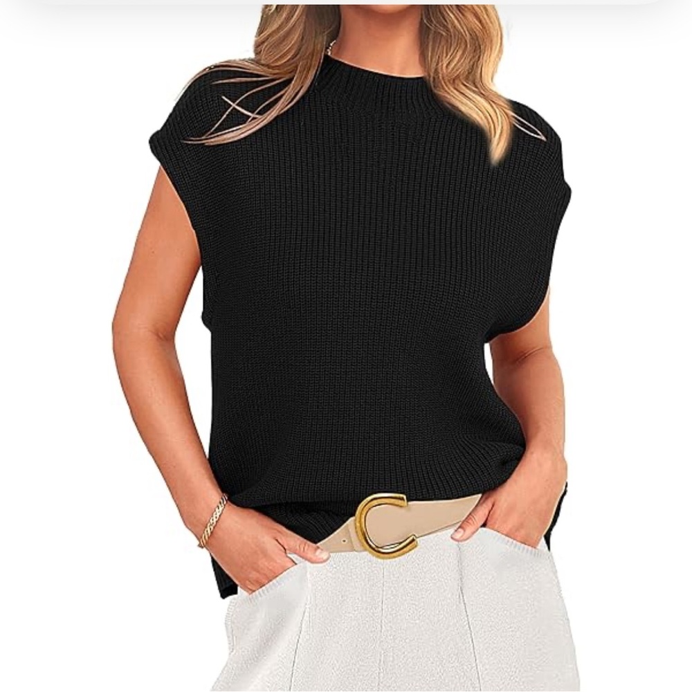 Black label by Chico’s Classic Black top size XL NEW Retail $130